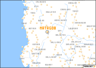 map of Matagob