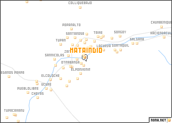 map of Mata Indio