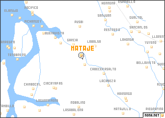 map of Mataje