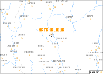 map of Matakali Dua