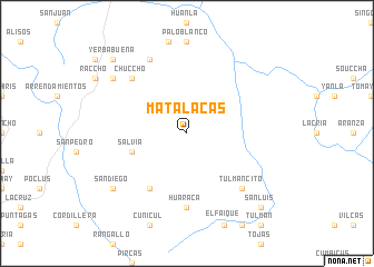 map of Matalacas