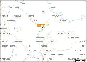 map of Matamá