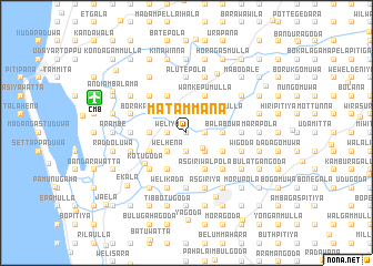 map of Matammana