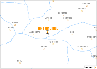 map of Matamondo