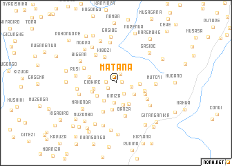 map of Matana