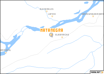 map of Matanegra