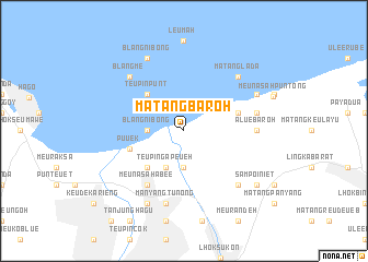 map of Matangbaroh