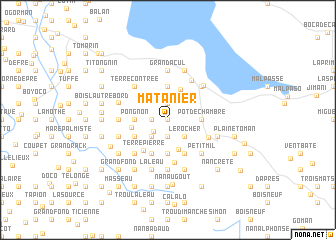 map of Matanier