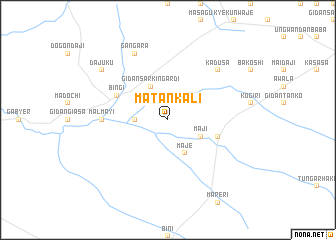 map of Matankali