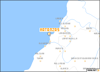 map of Matanzas