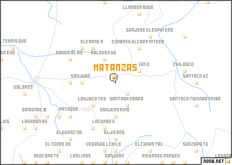 map of Matanzas