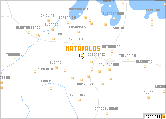 map of Matapalos