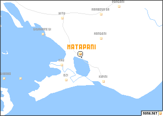 map of Matapani