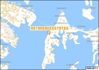 map of Matapeake Estates