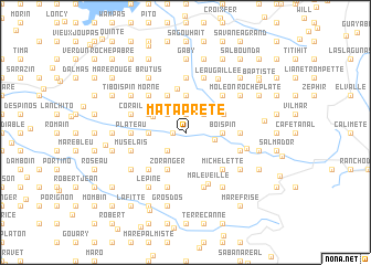 map of Mataprete