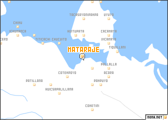 map of Mataraje