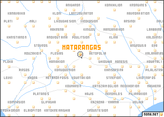 map of Matarángas