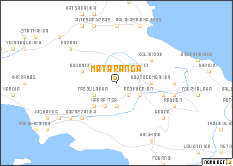 map of Mataránga