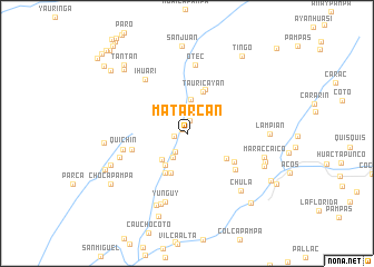 map of Matarcan