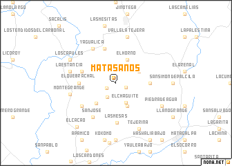 map of Matasanos