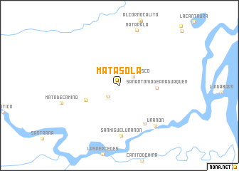 map of Mata Sola