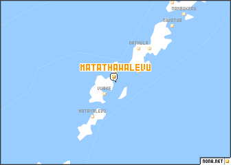 map of Matathawalevu
