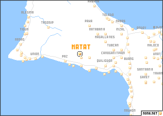 map of Matat