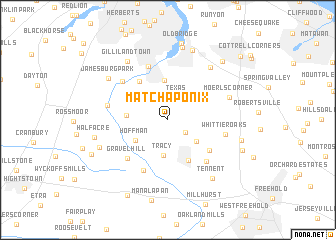 map of Matchaponix