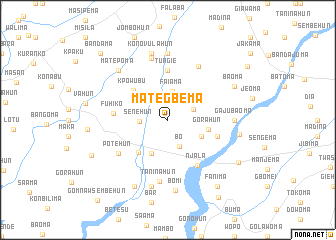 map of Mategbema