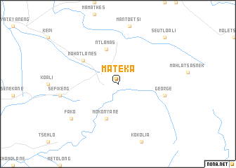 map of Mateka