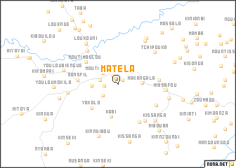 map of Matéla