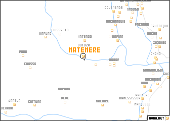 map of Matemere