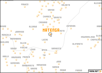 map of Matenga