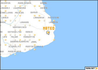 map of Mateo