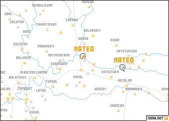 map of Mateo