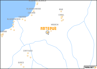 map of Matepue
