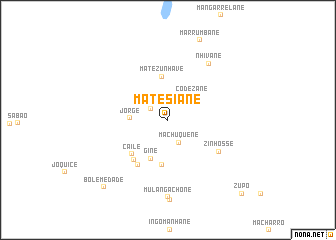 map of Matesiane