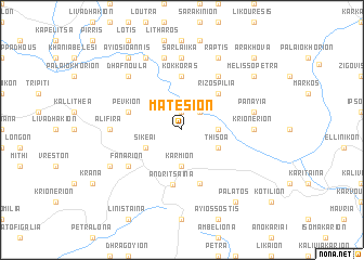 map of Matésion