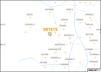 map of Matete