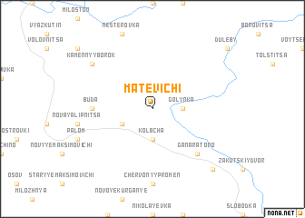 map of Matevichi