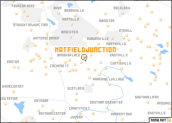 map of Matfield Junction
