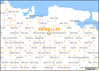 map of Matheller