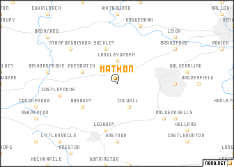 map of Mathon