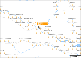 map of Mã Thương