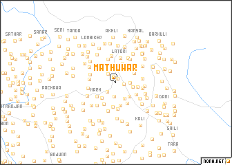 map of Mathūwār