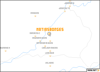 map of Matias Borges