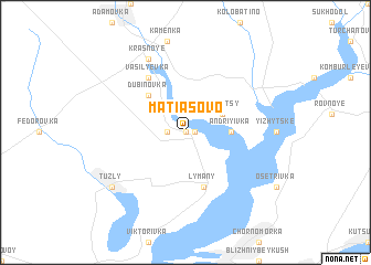 map of Matiasovo