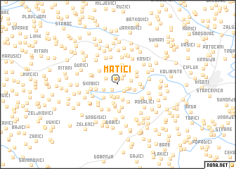 map of Matići