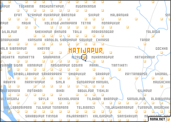 map of Matijāpur