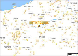 map of Matikadumuk